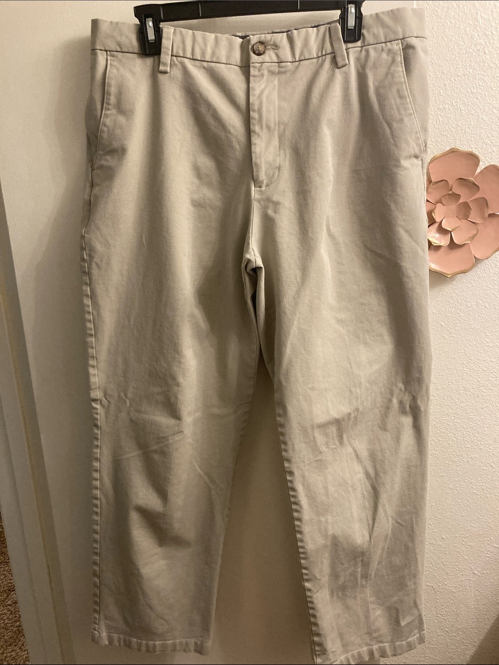 Dockers Classic Fit Waterless Chino Pants in Light Beige